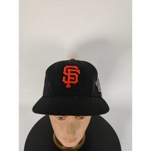 (V) MLB SAN FRANCISCO BASEBALL TEAM hat World Series 2010 59fifty sz 7 5/8